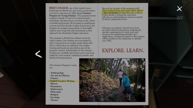 Screenshot of text-heavy pamphlet